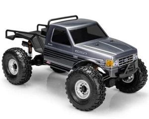 JConcepts Tuck 1989 Ford F-150 Rock Crawler Body (Cab Only) (Clear) (12.3") - Picture 1 of 4