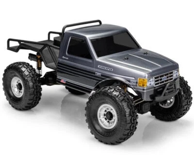 JConcepts Tuck 1989 Ford F-150 Rock Crawler Body (Cab Only) (Clear) (12.3") - Image 1 of 4