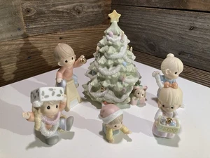 Precious Moments 1999 Wishing You An Old Fashioned Christmas Set 6-teilig 634778 - Bild 1 von 9