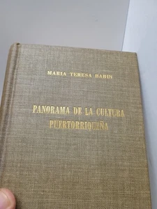Panomara De La Cultura Puertorriquena Por Maria Teresa Babin HC 1958 - Picture 1 of 8