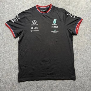 Maglia Mercedes Uomo Small Nera AMG Petronas Racing Team F1 Formula 1 2022 XL - Foto 1 di 12