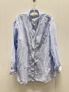 Studio Nicholson Unisex Gr. 3 blau mit weißen Streifen Oversized Button Down - Bild 1 von 5