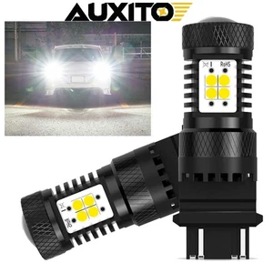 AUXITO 3156 3157 4114 LED DRL Daytime Running Light Bulbs White 6000K 2800LM 56W - Imagen 1 de 8