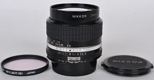 EX++ Nikon MF AI-s AIS Nikkor 24mm f2 Prime Fast Wide Angle lens Manual Focus - Picture 1 of 10