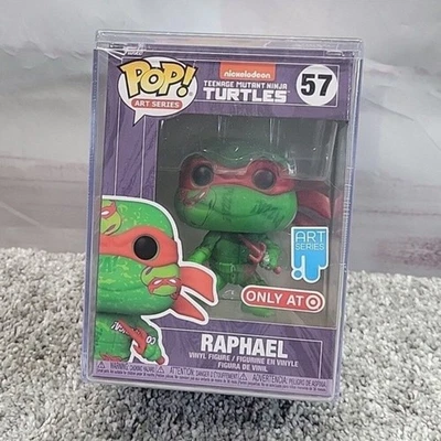 NUEVO Funko Pop! Figura Vinilo Raphael Art Series TMNT #57 con Protector FUNDA RÍGIDA Foto 1 de 4