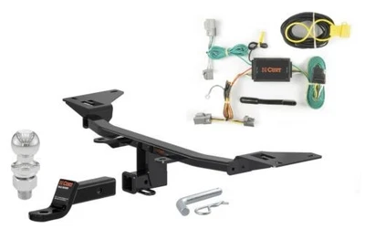 Curt Class 3 Trailer Hitch Tow Package w/ 2" Ball for Ford Taurus Foto 1 de 4