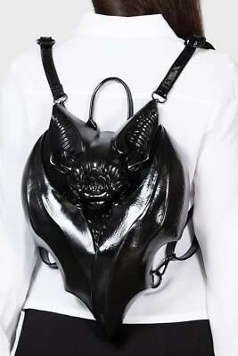 KILLSTAR Rucksack - Nightly Bite Fledermaus Vampir Goth Gothic Alternative - Bild 1 von 4
