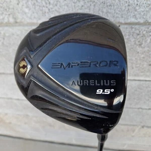 Aurelius Titanium EMPEROR 9.5° Driver  Hydraflex Forcetech Stiflex Shaft RH - Picture 1 of 22