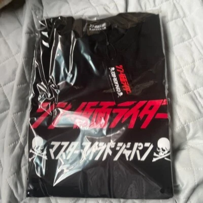 Camiseta Shin Kamen Rider mastermind JAPÓN patrón círculo color negro talla L Foto 1 de 3