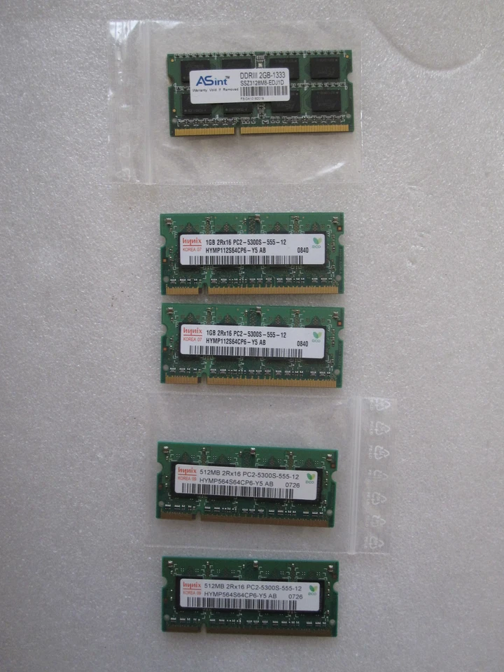 RAM SO-DIMM DDR3 DDR2 Hauptspeicher Notebook Laptop - Bild 1 von 1