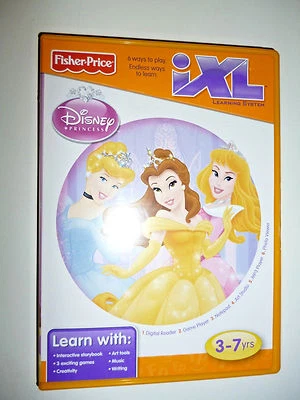 NIP - FISHER-PRICE iXL LEARNING SYSTEM SOFTWARE - DISNEY PRINCESS  - Image 1 of 3