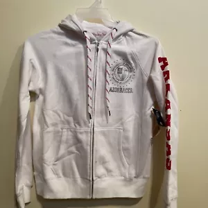 arkansas razorbacks zip up hoodie sweatshirt - Picture 1 of 4