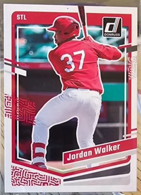 2023 Panini Donruss Jordan Walker #114 Cardinals - Image 1 of 2