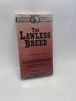 The Lawless Breed (1953) VHS Western Rock Hudson Promo Screener 8️⃣ - Image 1 of 4