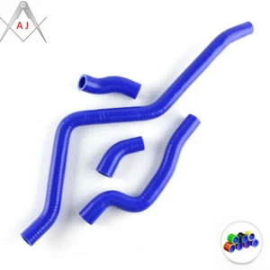 Manguera refrigerante radiador de silicona azul para 2001-2005 Yamaha Raptor 660 660R YFM660R - Imagen 1 de 3