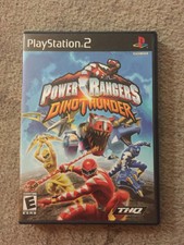 SONY PLAYSTATION 2- PS2- POWER RANGERS: DINO THUNDER- COMPLETE- 2004