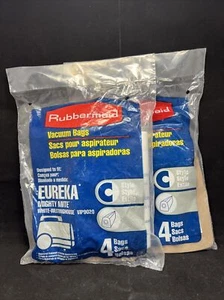 2 pack Of 4 Rubbermaid VACUUM BAGS for Eureka Type C 8 Bags Total New! - Picture 1 of 2