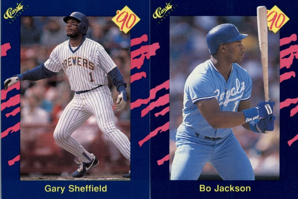 1990 Classic Baseball Blue - YOU PICK THE CARD - Image 1 of 1