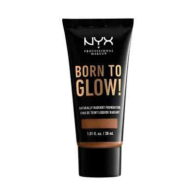 (2 PACK) NYX Born To Glow! Naturally Radiant Foundation CAPPUCCINO - Image 1 of 4