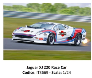 IT3669 1/24 Jaguar XJ 220 Race Car - Foto 1 di 1