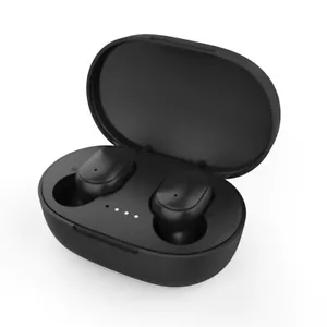 CUFFIE BLUETOOTH AURICOLARI 5.0 WIRELESS TWS CON EXTRA BASSI PROFONDI NERO - Foto 1 di 19
