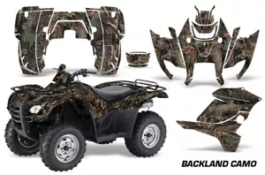 ATV Graphics Kit Decal Sticker For Honda Rancher AT 420 2007-2013 BACKLAND CAMO - Bild 1 von 3