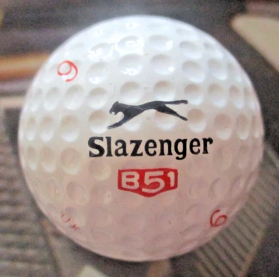 De colección - SLAZENGER B51 - Pelota de Golf Logo - Interruptor de Cepillo Ltd Foto 1 de 3