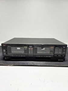 Samsung Double Cassette Deck – Used, Working, Auto Reverse, Dolby NR - Picture 1 of 8