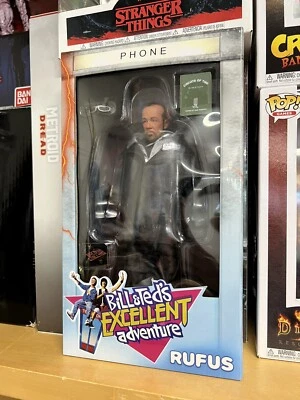 Figura George Carlin Rufus 8" NECA Bill & Ted's Excelente Aventura Grito Factor Foto 1 de 4