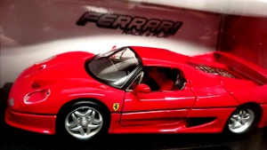 Bburago Red F50 FERRARI Race & Play 1:24 Super Car Officially Licensed Product - Picture 1 of 10