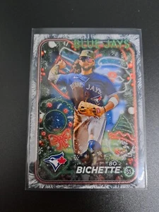 Árbol de vacaciones Topps Holiday Bo Bichette SP #H33 2024 Toronto Blue Jays - Imagen 1 de 2