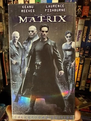 The Matrix 1999 VHS Rare Collector’s Edition NON RENTAL  - Image 1 of 3
