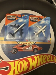 Matchbox Sky Busters American Airlines Airbus A320 Neo 2025 Boeing 747-8 - Picture 1 of 2