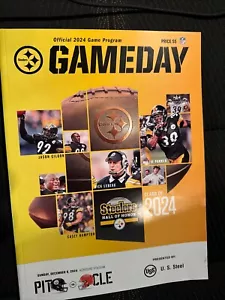 Pittsburgh Steelers vs. Cleveland Browns Programma ufficiale NFL GameDay 12-09-2024 - Foto 1 di 4