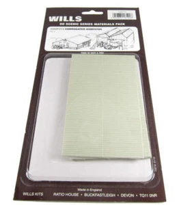 Wills Ssmp219 HO/OO Corrugated Asbestos - Picture 1 of 1