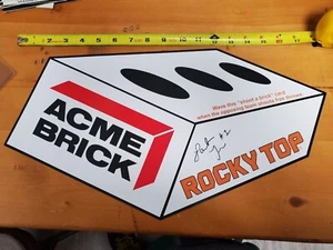 LAMONTE TURNER AUTOGRAPHED tennessee vols basketball acme brick rocky top  - Picture 1 of 2