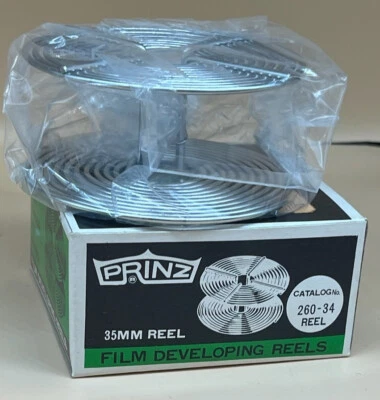 Carrete de desarrollo de película de acero inoxidable Prinz 260-34 Foto 1 de 2