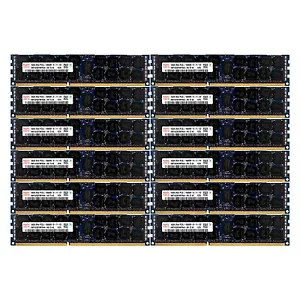 PC3L-10600 12x16GB HP Proliant ML350E ML350P SL210T SL230S SL250S G8 Memory Ram - Picture 1 of 1
