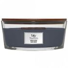 WoodWick Ellipse Scented Candle - Indigo Suede -Up to 50 Hours Burn Time