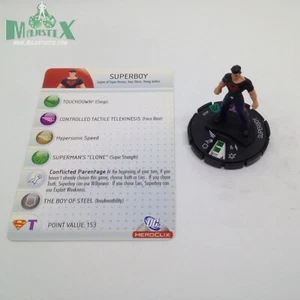 Heroclix DC75th Anniversary Set Superboy #026 Uncommon Figur mit Karte! - Bild 1 von 1