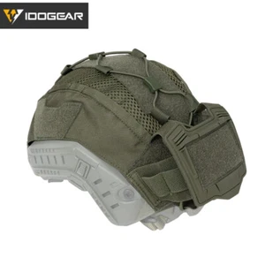 IDOGEAR Tactical Helmabdeckung für Seehelm mit / NVG Batteriebeutel Paintball - Bild 1 von 28