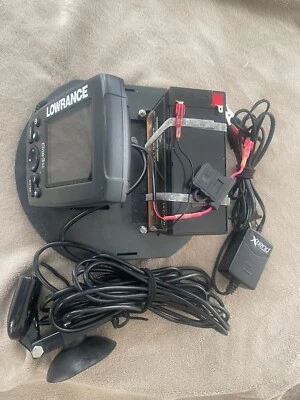 Lowrance ELITE-3X Portable Color - Screen Fish finder  with Charger & Battery - Изображение 1 из 4