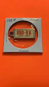1959 OHIO DAV TAG (880 RA) - Photo 1/2
