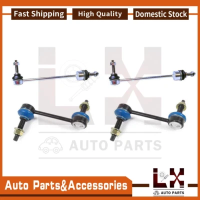 4X Kit de Link de Barra Estabilizadora Traseira Frontal Mevotech Compatível com Land Rover LR3 2005-2009 - Imagem 1 de 4