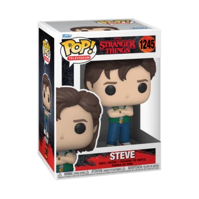 Figura Vinilo Funko Stranger Things Steve Temporada 4 ¡POP! Televisión Coleccionar Nº 1245 Foto 1 de 3