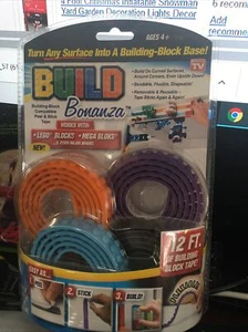 BUILD BONANZA Block abziehen & kleben Klebeband funktioniert mit LEGO® und Ontel - 12 Fuß NEU - Bild 1 von 1