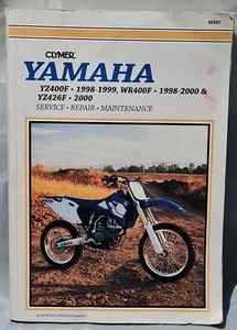 CLYMER YAMAHA: YZ400F 1998-1999, WR400F 1998-2000 & YZ426F 2000 Repair Manual - Picture 1 of 12