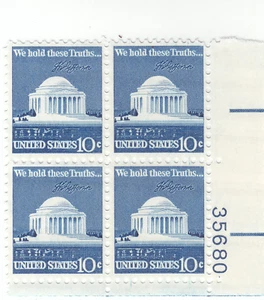 Scott #1510 - 10c blue - Jefferson Memorial - MNH - Picture 1 of 1
