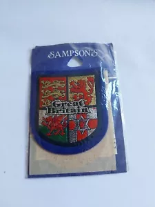 Great Britain Woven Cloth Patch Badge - Picture 1 of 2
