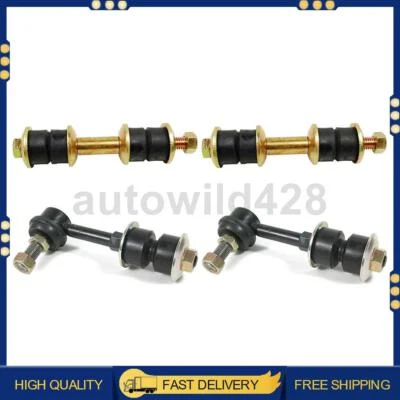 Kit de 4 enlaces de barra estabilizadora delantera trasera Mevotech para Nissan 240SX 1989 1990 1991 1992 99 Foto 1 de 4